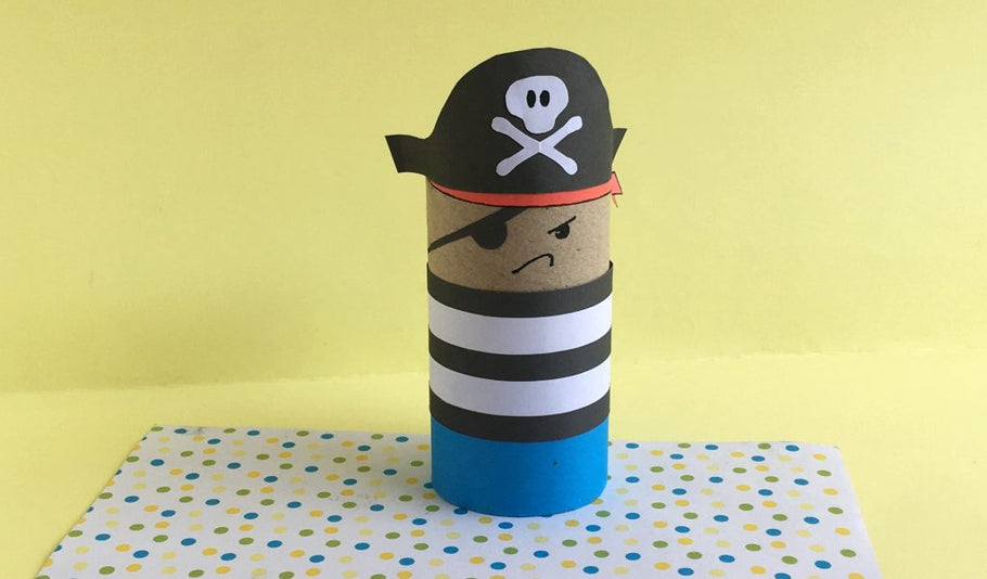Cardboard Tube Pirate
