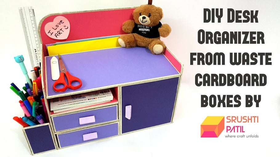 This video features tutorial on DIY Desk Organizer There is a small hidden quest for you all