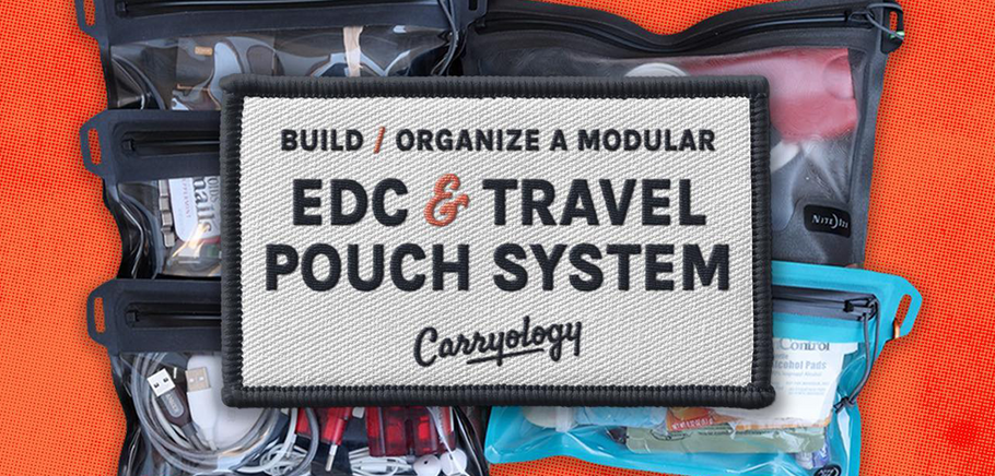 Hey Carryologists, today we’re talking pouches, and how to create your own modular pouch system that can flow from bag to bag, whatever your use case may be – travel, EDC or adventure – you name it, so you can be ready for anything!