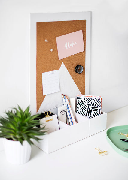 Office Organizer Ideas: DIY Desk Organizer