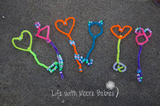Pipe Cleaner Bubble Wands