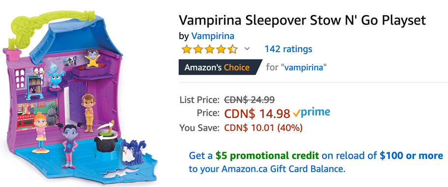Amazon Canada Deals: Save 40% on Sleepover Stow N’ Go Playset + 31% on Air Fry Toaster OvenMore Offers + 43% on Mesh 3 Tier Document Letter Tray + More Offers