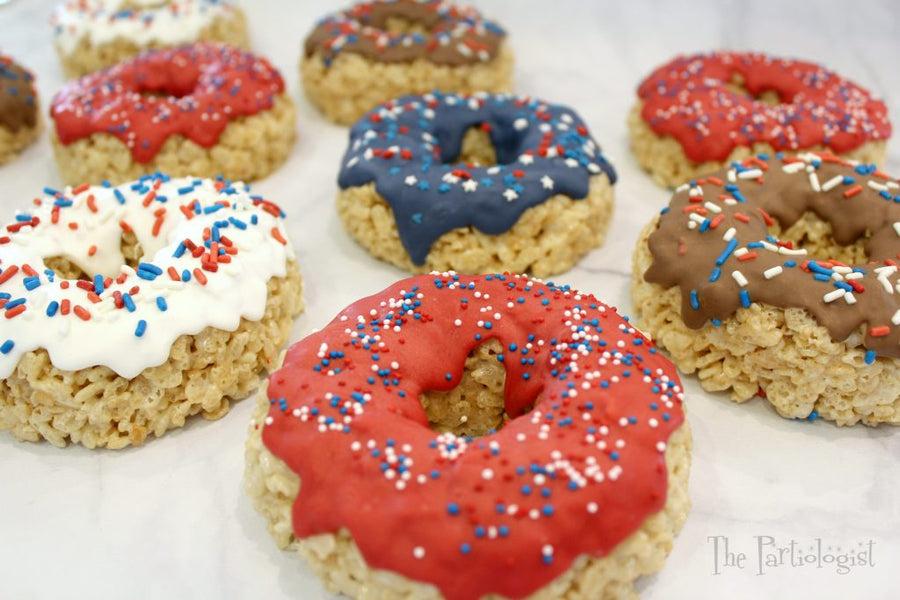 Rice Krispie Treat Donuts