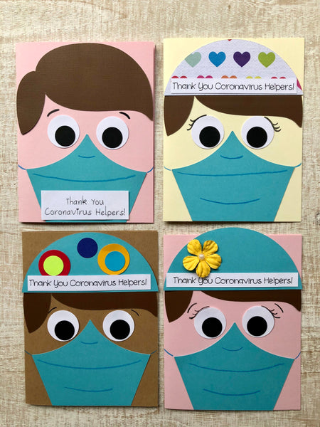 Coronavirus Helpers and Heroes Card