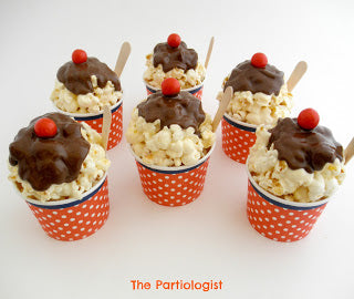 Popcorn Sundae Cups
