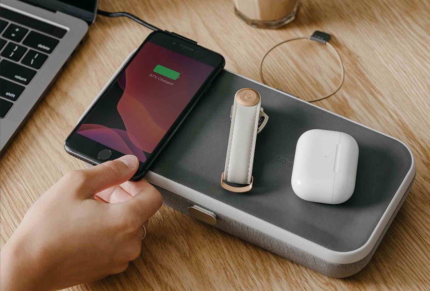 Orbitkey Nest Desk Organizer + Wireless Charger [Kickstarter]