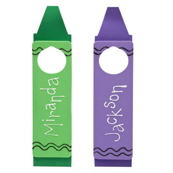 Crayon Door Hangers