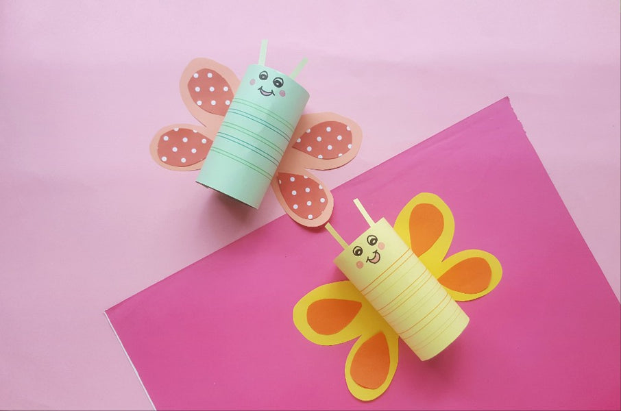 Cardboard Tube Butterflies