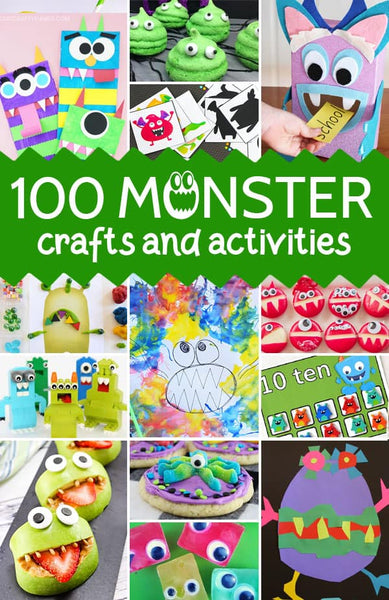 100 Monster Crafts and Activities
