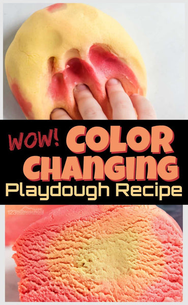 Amazing Color Changing Playdough