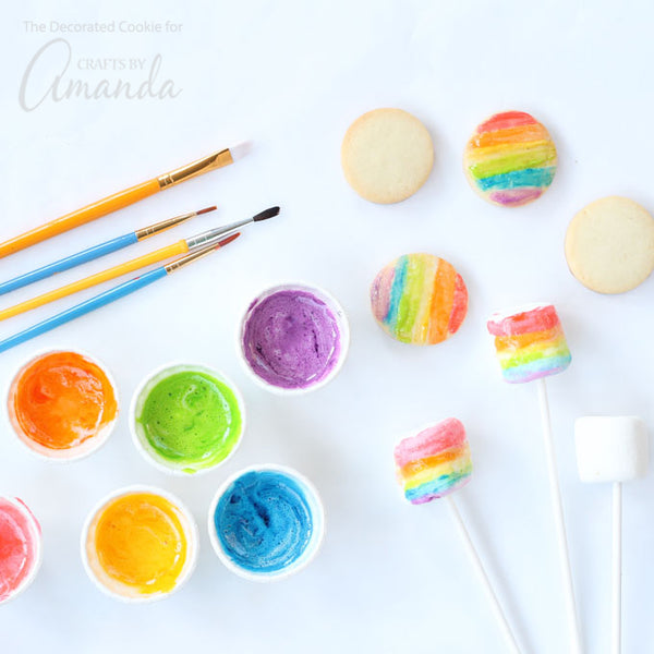 Marshmallow Edible Paint