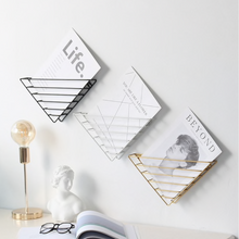 Load image into Gallery viewer, Triangular Frame Wall &amp; Desk Organizer