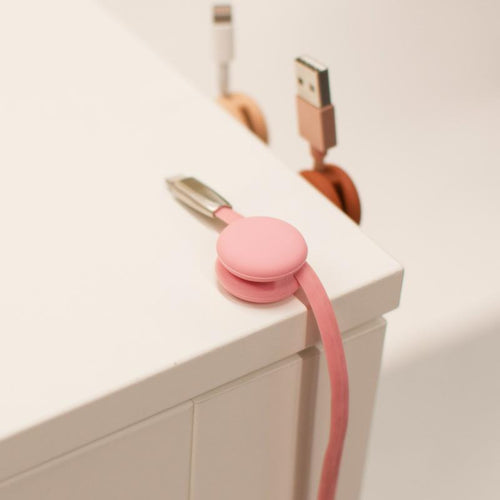 3-Pack USB Cable Clips Desk Organizer Line Fixer Wire Holder Cord Management Set Wire Cord fixer