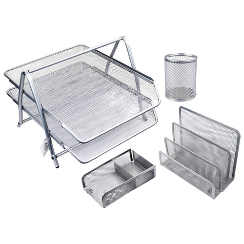 Metal Desk Organizer Accessory Set